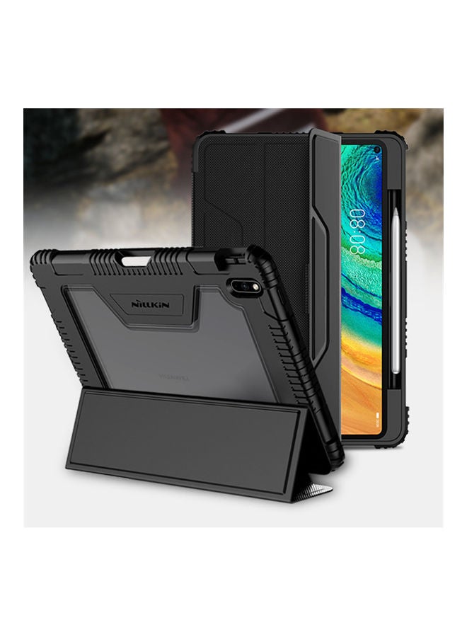 Nillkin Huawei Mate Pad Pro Hard Pc Case With Pen Slot Anti-Fall Protective Cover Black  - Image 2