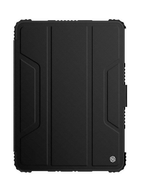 Huawei Mate Pad Pro Hard Pc Case With Pen Slot Anti-Fall Protective Cover Black