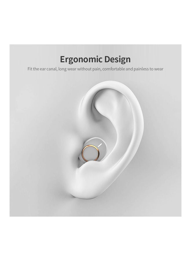Lenovo - X18 Wireless Earphone BT 5.0 TWS Headphone Sports Waterproof Earbuds In-ear Wireless Headphone White - Image 1