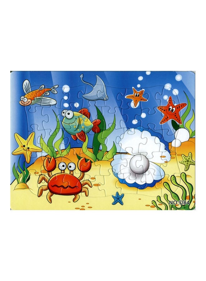 بيوينتي لعبة أحجية للأطفال بتصميمٍ مستوحى من عالم قاع المحيط مكونة من 40 قطعة - Image 5