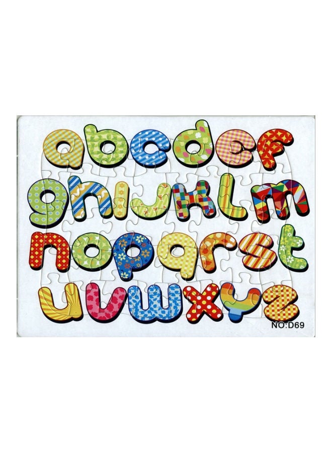 Beauenty 40 Pieces Of English Alphabets In 8 Patterns Puzzle 21x28cm - Image 2