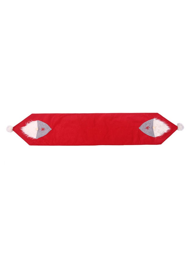 Beauenty Forest People Table Runner Creative Coffee Table Restaurant Table Decoration Red 175*35cm  - Image 1
