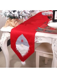 Beauenty Forest People Table Runner Creative Coffee Table Restaurant Table Decoration Red 175*35cm  - Image 2