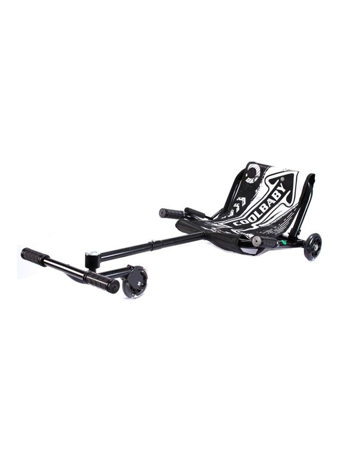 Cool Baby Foot Stepping Swing Flash  Square Sliding Scooter Kart 45x37x11cm