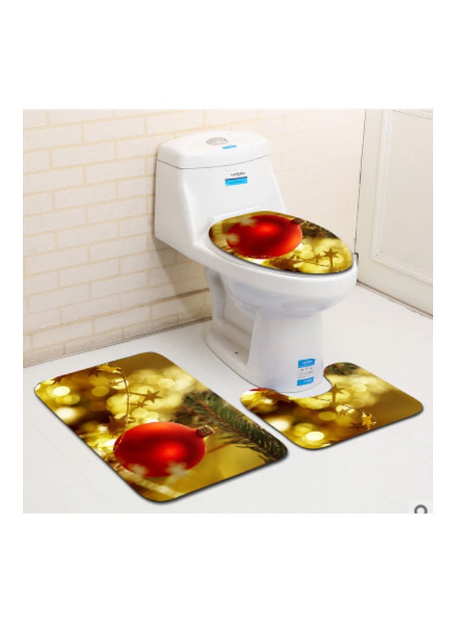 Beauenty 3-Piece Bath Mat Accessory Set multicolour 75x45cm - Image 2