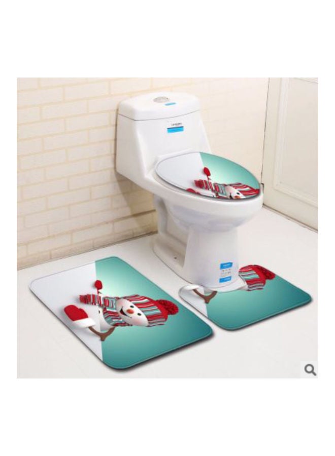 Beauenty 3-Piece Bath Mat Accessory Set multicolour 75x45cm - Image 2