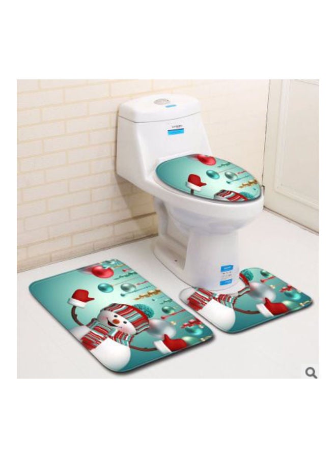 Beauenty 3-Piece Bath Mat Accessory Set multicolour 75x45cm - Image 2