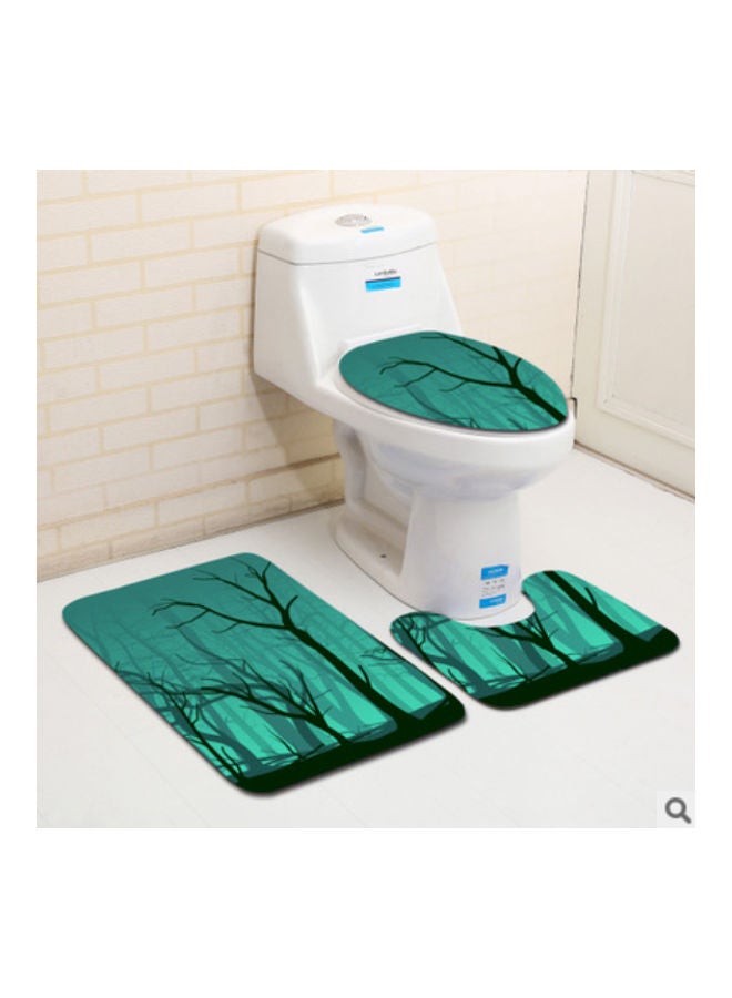 Beauenty 3-Piece Bath Mat Accessory Set multicolour 75x45cm - Image 2