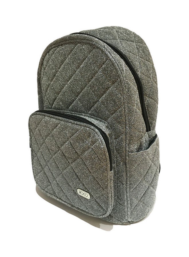 ROCO Shimmery Backpack, Grey Grey - Image 1