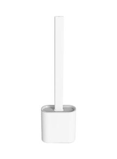 Hanging Silicone Toilet Brush with Bracket White 365x98x43mm - v1602857291/N39905493A_1