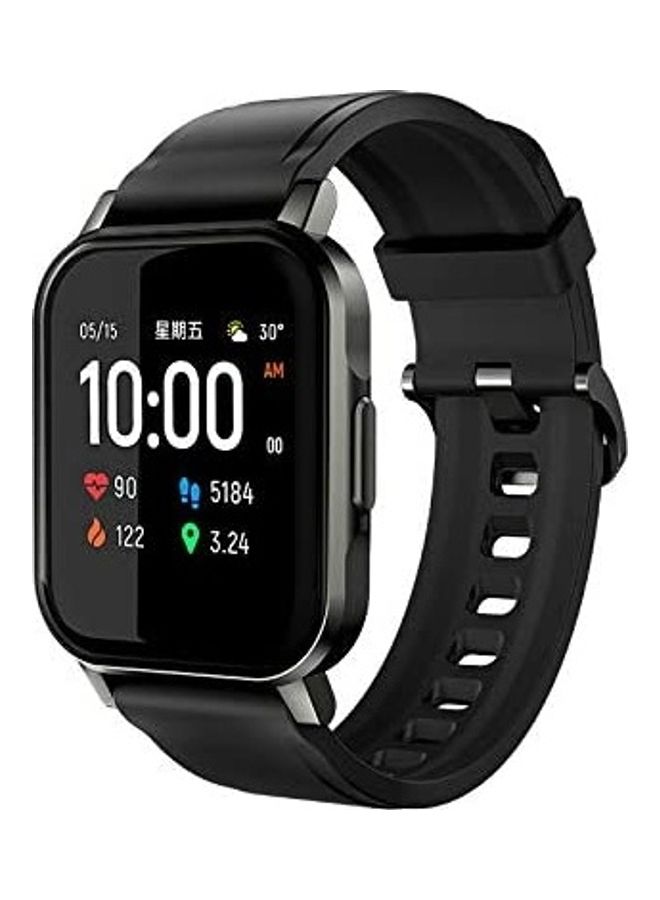 Rock Pow Global Version Smart Watch,Heart Rate Tracker IP68 Waterproof 12 Sport Modes Sleep Management Smart Band Fashion black - Image 1
