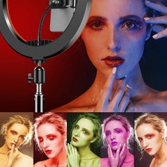 Generic RGB LED USB Selfie Round Ring Light Multicolour  - Image 5