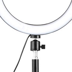 Generic 260mm USB Interface Dimmable LED Photography Ring Light Black/White  - Image 5