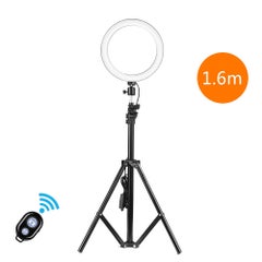 Generic 260mm USB Interface Dimmable LED Photography Ring Light Black/White  - Image 1