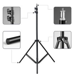 Generic 260mm USB Interface Dimmable LED Photography Ring Light Black/White  - Image 2
