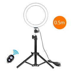Generic 260mm USB Interface Dimmable LED Photography Ring Light Black/White  - Image 3