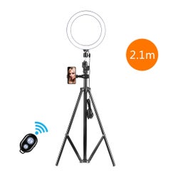 Generic 260mm USB Interface Dimmable LED Photography Ring Light Black/White  - Image 1