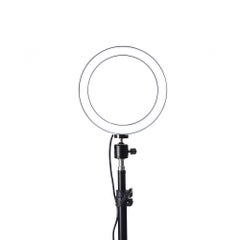 Generic 260mm USB Interface Dimmable LED Photography Ring Light Black/White  - Image 5