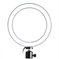 Generic 260mm USB Interface Dimmable LED Photography Ring Light Black/White  - Image 2