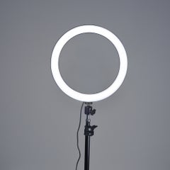 Generic 260mm USB Interface Dimmable LED Photography Ring Light Black/White  - Image 5