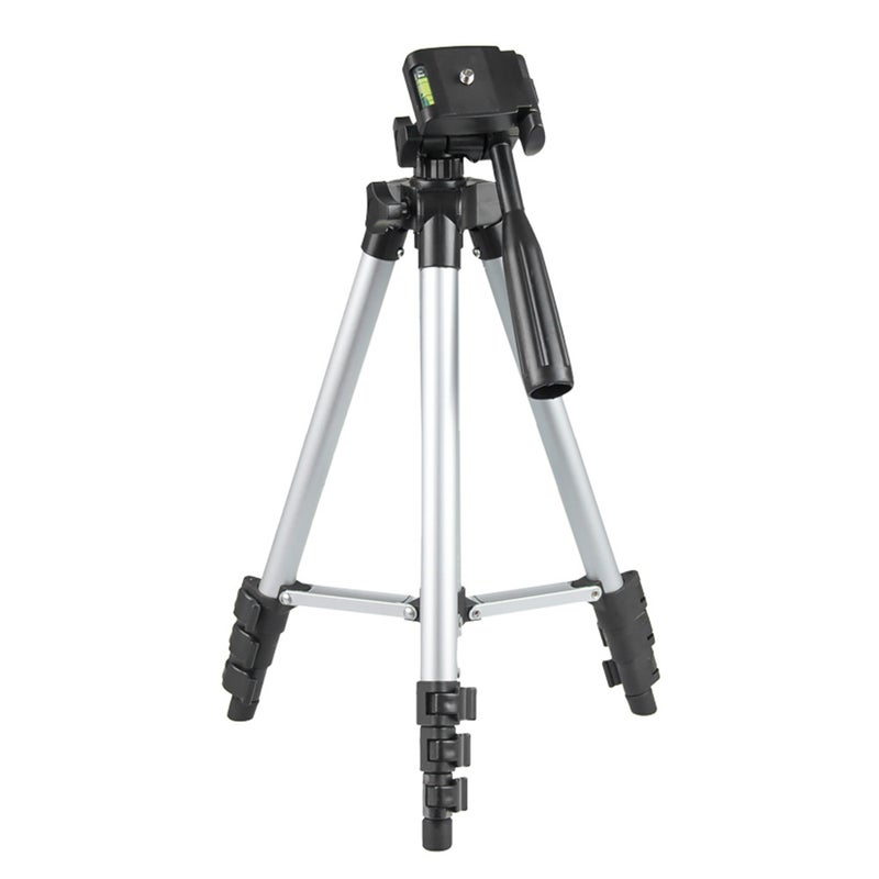 14.1-43.3" Lightweight Adjustable Photography Tripod Silver  - Image 4