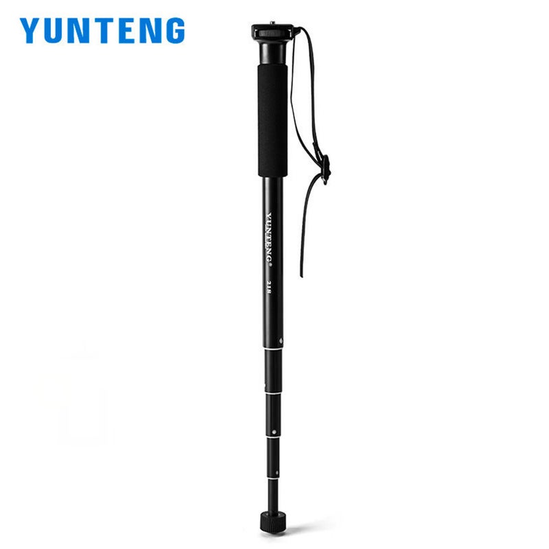 Yunteng YT-218 Portable Photography Monopod With 1/4" Screw Mount Black  - Image 3