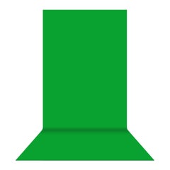 Generic 5x20ft Photography Non-Woven Background Cloth Green  - Image 1
