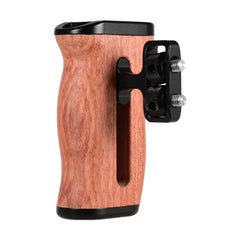 Generic Universal Camera Cage Hand Grip With Cold Shoe Mount Brown  - Image 5