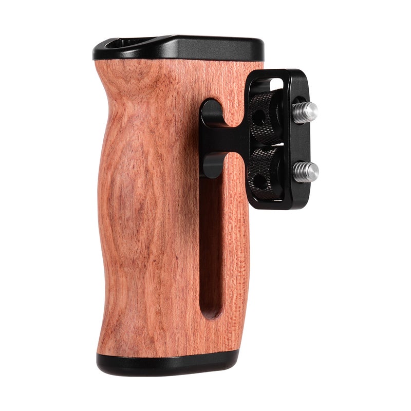 Universal Camera Cage Hand Grip With Cold Shoe Mount Brown  - Image 5