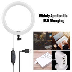 أندوير طقم إضاءة رينج لايت LED مقاس 10 بوصات من 4 قطع أسود/ أبيض  - Image 2