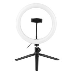 ANDOER 4-Piece 10" LED Ring Light Kit Black/White  - Image 5