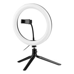 ANDOER 4-Piece 10" LED Ring Light Kit Black/White  - Image 4