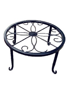 Generic Plant Floor Rack Stand Black 24x24x13cm  - Image 1