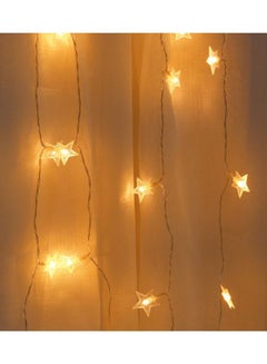 Generic 20-LED Stars Strings Light Yellow  - Image 4