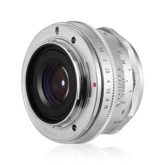 35mm F1.6 Manual Focus Camera Lens For Olympus Silver - v1602857851/N41023521A_6