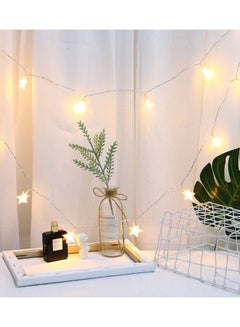 Generic 20-LED Stars Strings Light Yellow  - Image 5