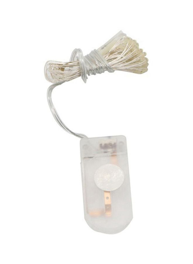 Generic - 20-LED Stars Strings Light Yellow - Image 1
