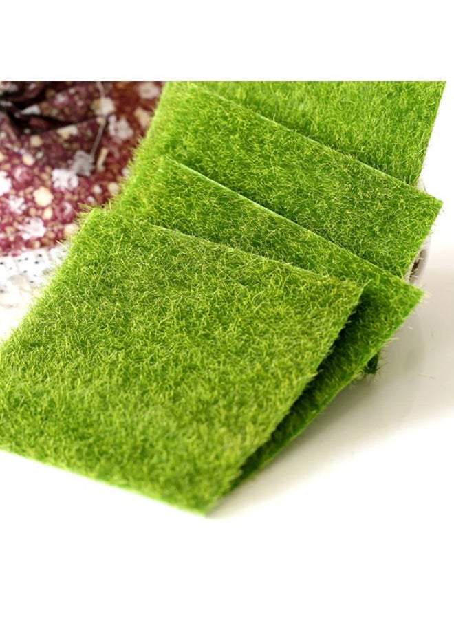 Generic Moss Lawn Turf Artificial Grass Mat Green 15x15cm  - Image 2