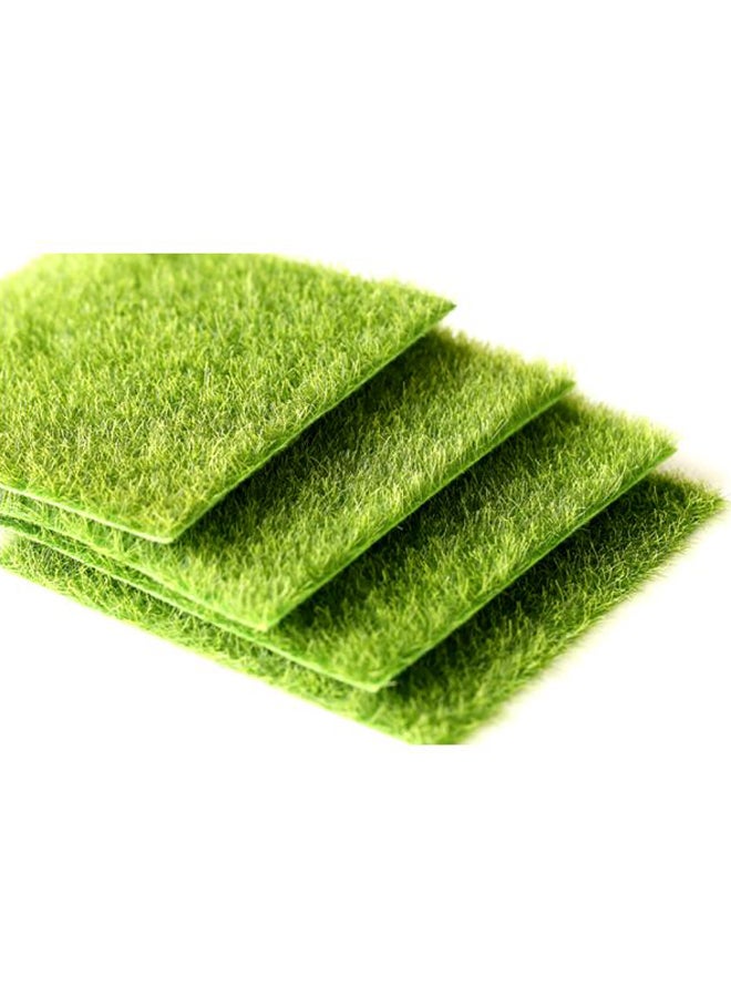 Generic Moss Lawn Turf Artificial Grass Mat Green 15x15cm  - Image 5