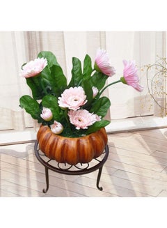 Generic Plant Floor Rack Stand Black 24x24x13cm  - Image 2