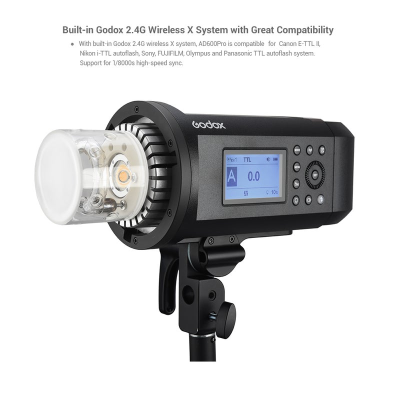 Godox - AD600Pro Wireless Strobe Flash Light - Image 1