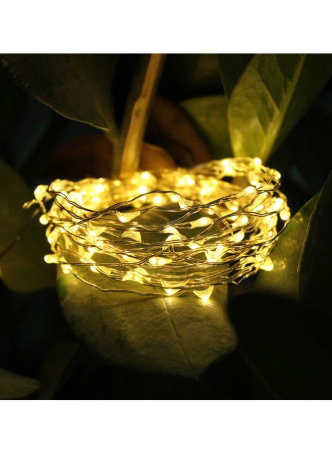 Solar Powered LED String Light Beige 2meter  - Image 2
