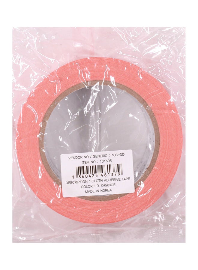 class Cloth Adhesive Tape Orange 