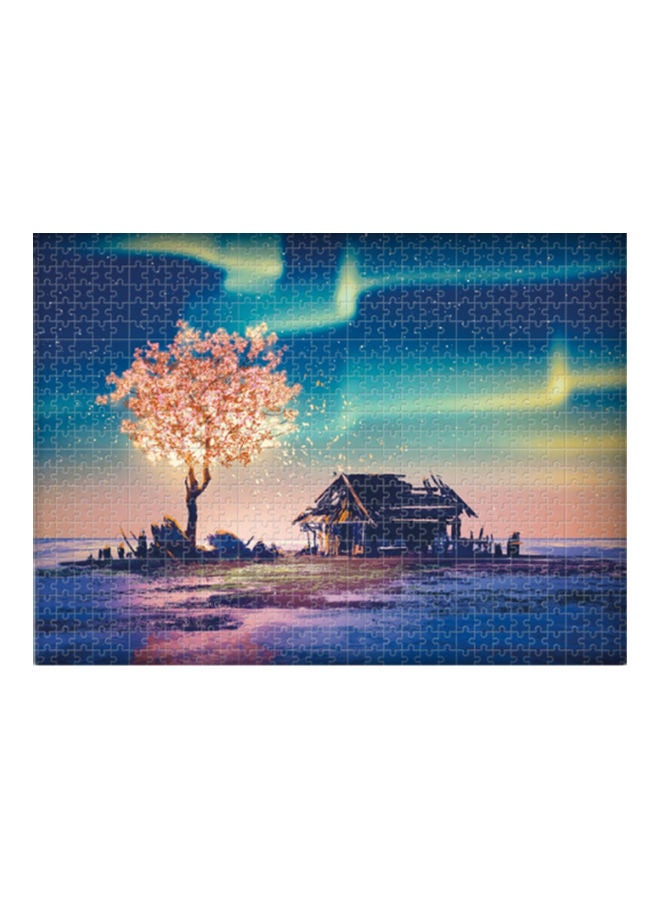 Beauenty 1000 Pieces Jigsaw Set With Frame 26x38 cmcm  - Image 1