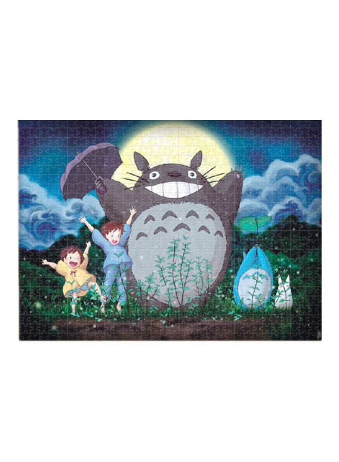 Beauenty 1000-Piece Jigsaw Set With Frame 26x38cm  - Image 1