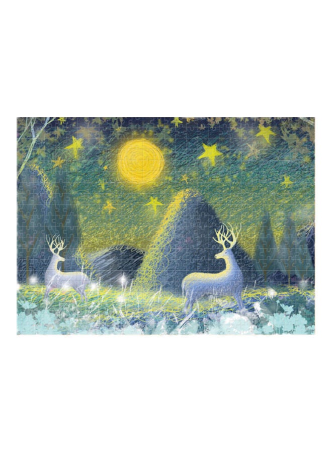 Beauenty 1000 Pieces Jigsaw Set With Frame 26x38 cmcm  - Image 1
