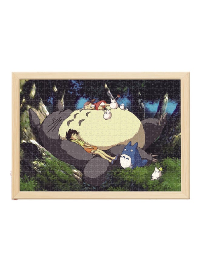 Beauenty 1000-Piece Jigsaw Set With Frame 75x50cm  - Image 1