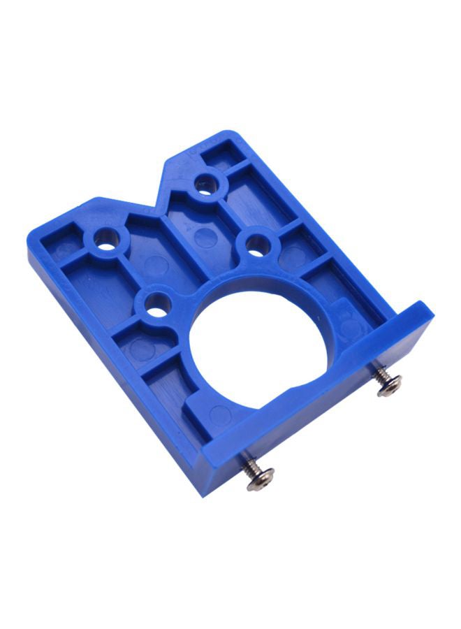 Generic 2-Piece Cabinet Installation Hinge And Jig Set Silver/Blue 15.25x7.45x4.35cm  - Image 4