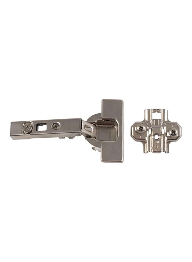 Hettich - Intermat Hinge With Spring For Door Silver 35x12mm - Image 1