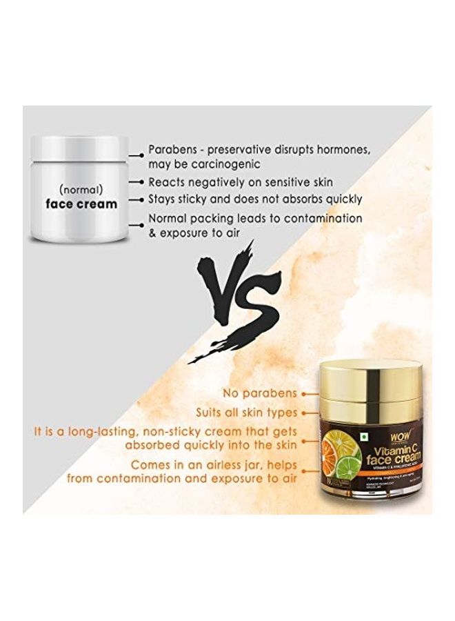 WOW Vitamin C Face Cream 50ml - Image 2